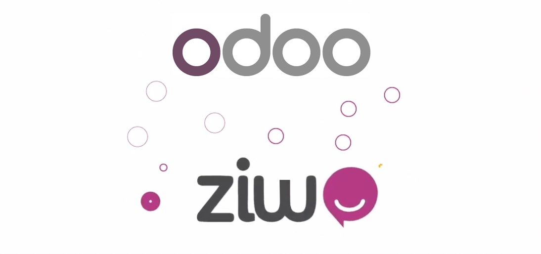 Odoo and Ziwo logo