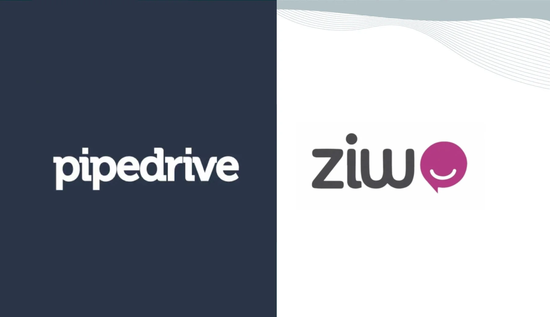 Pipedrive and Ziwo logo